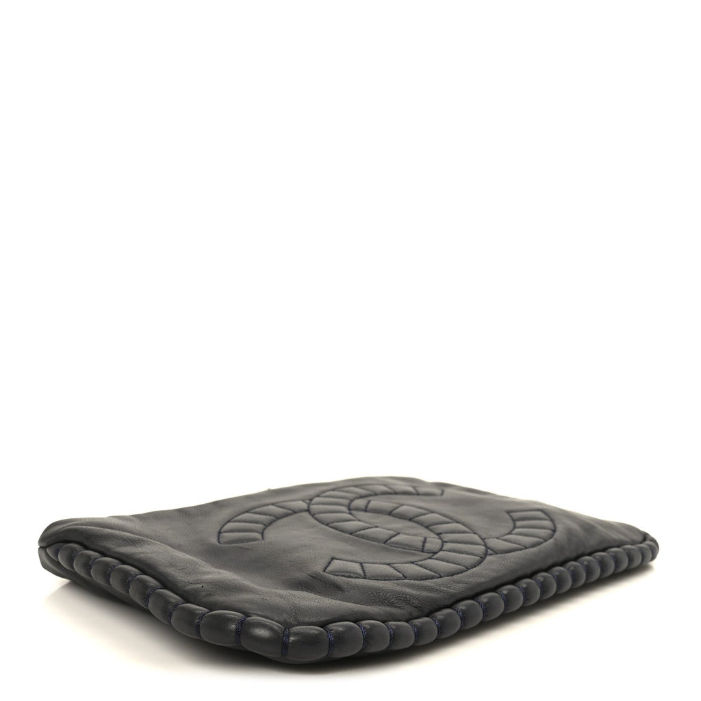 Calfskin On the Bund Pochette Black