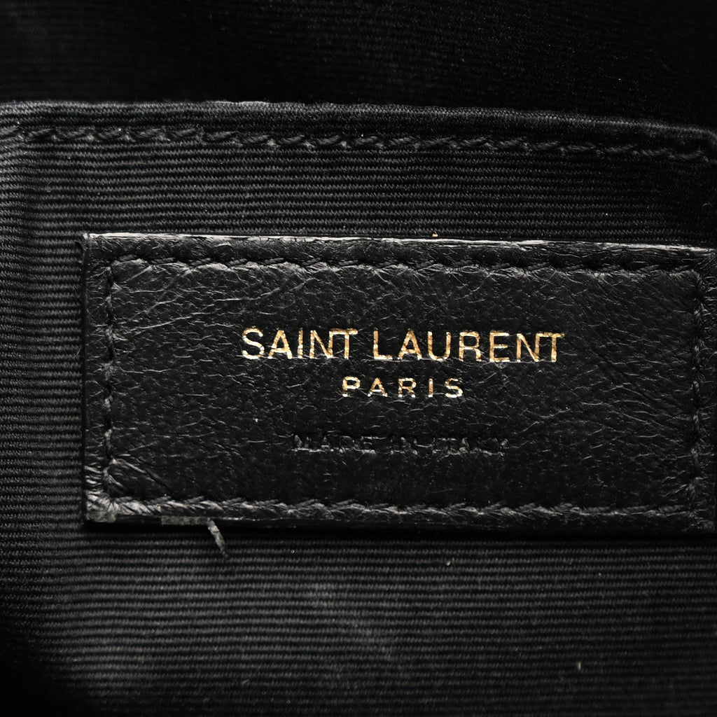 Calfskin Matelasse Monogram Lou Camera Bag Dark Beige