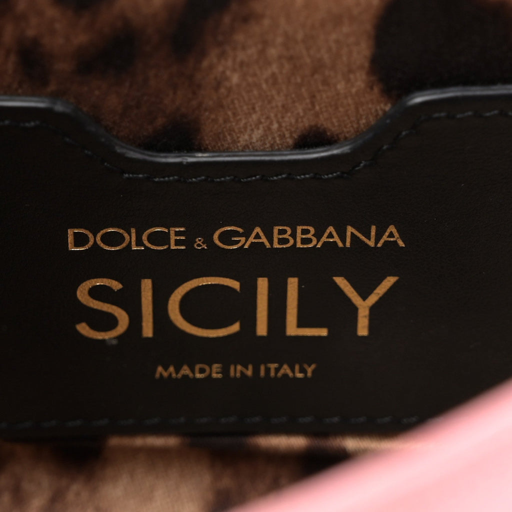 Stampa Iguana Crystal Small Miss Sicily Satchel Candy