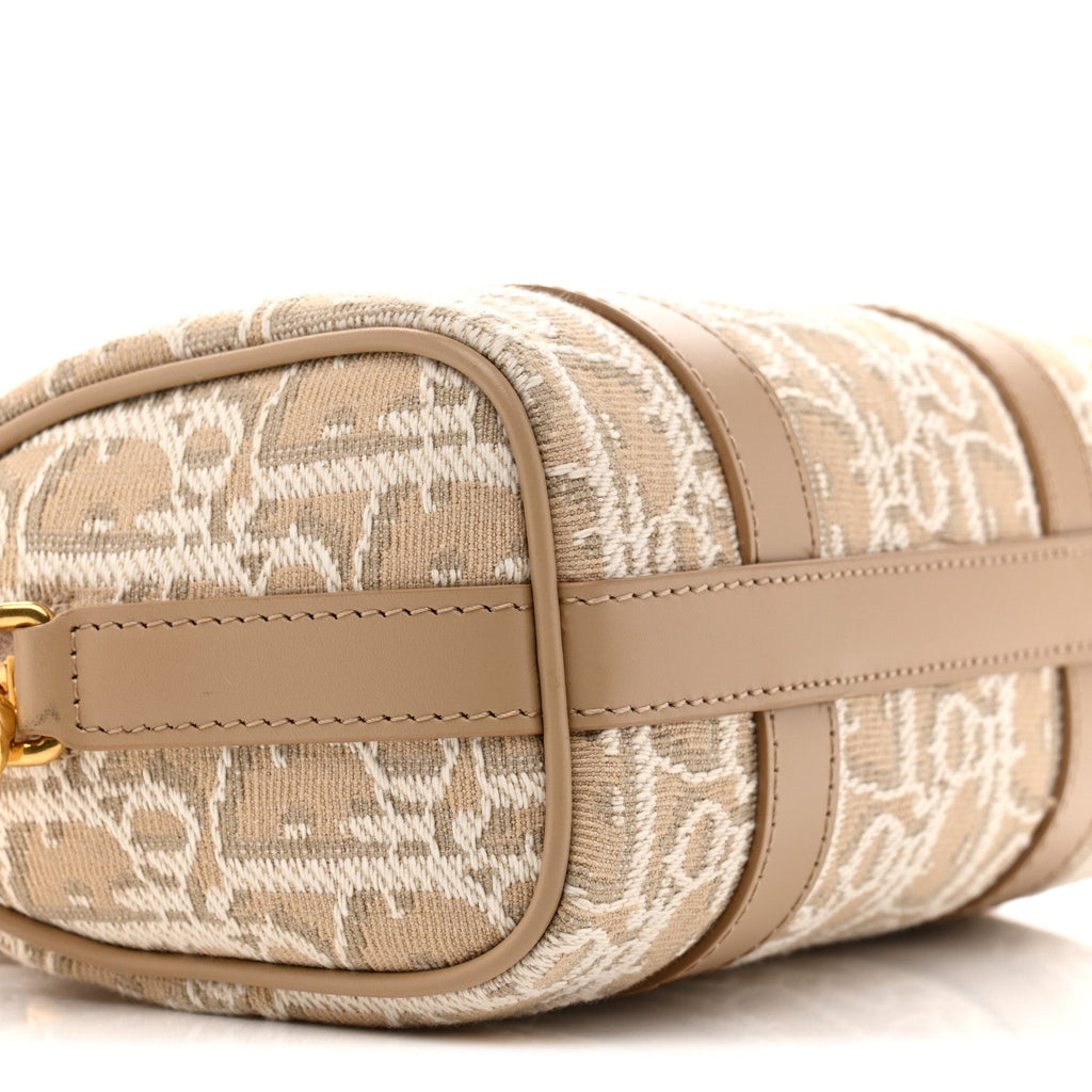 Oblique Chambray Groove 17 Bag Natural