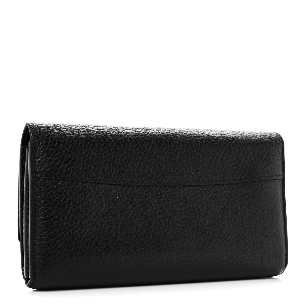Taurillon Capucines Wallet Black
