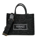 Jacquard Barocco Small Athena Tote Black