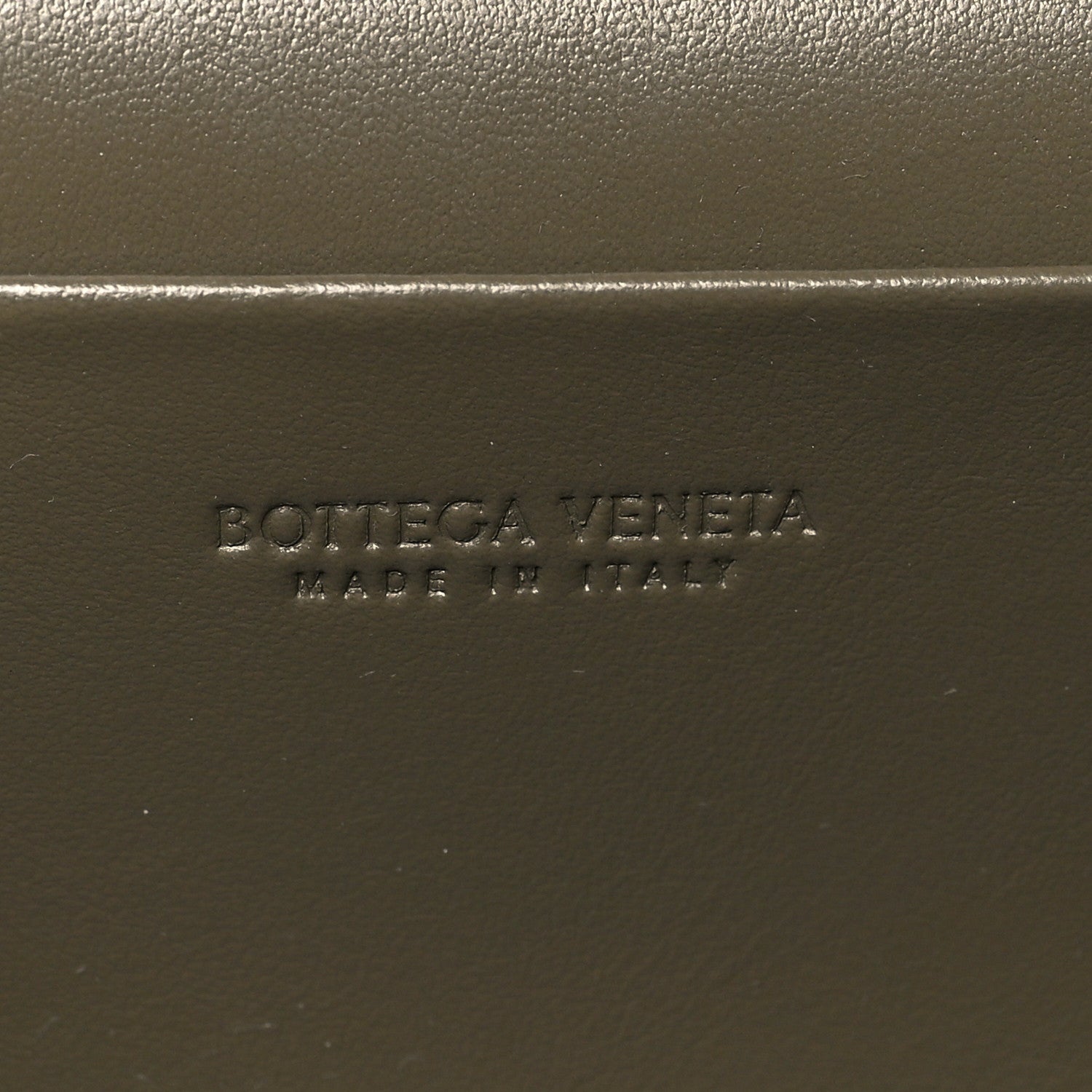 Calfskin Intrecciato Bang Bang Vanity Case Cypress