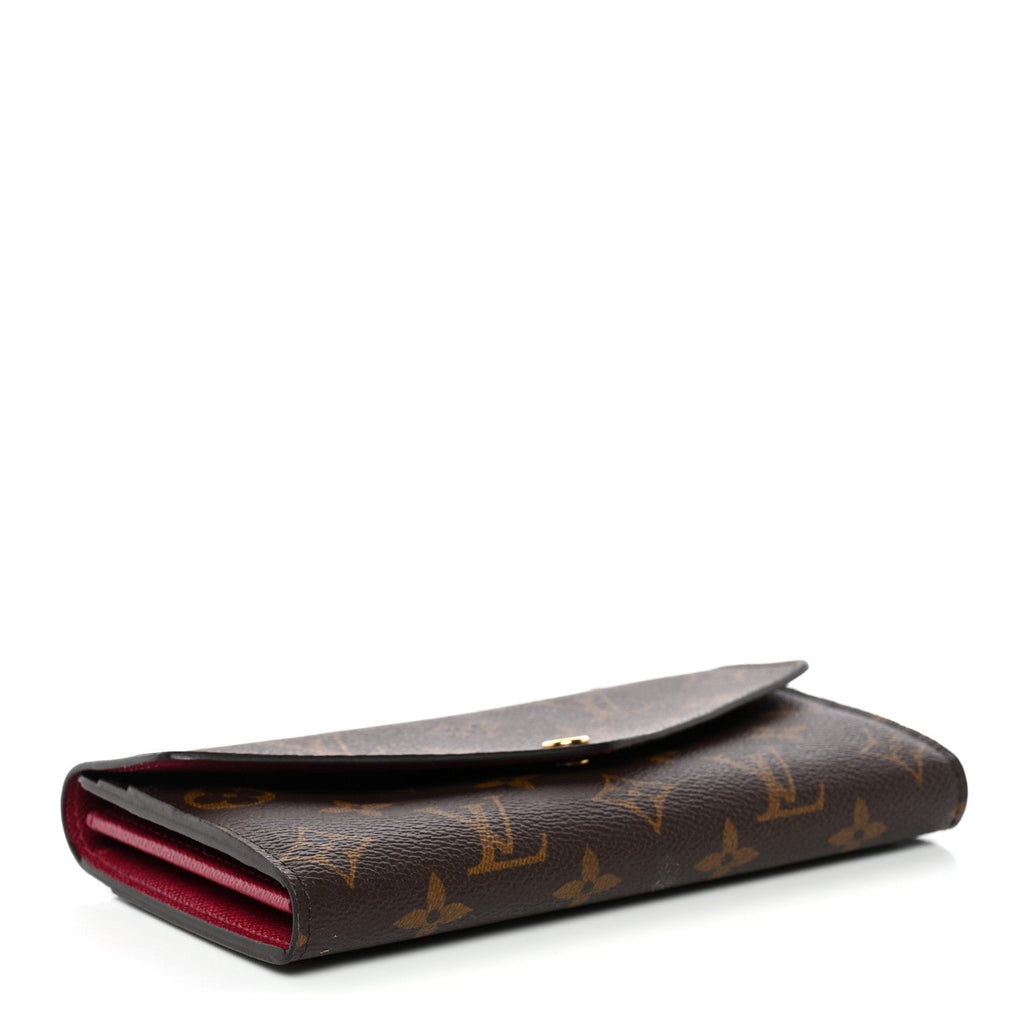 Monogram Sarah Wallet NM Fuchsia