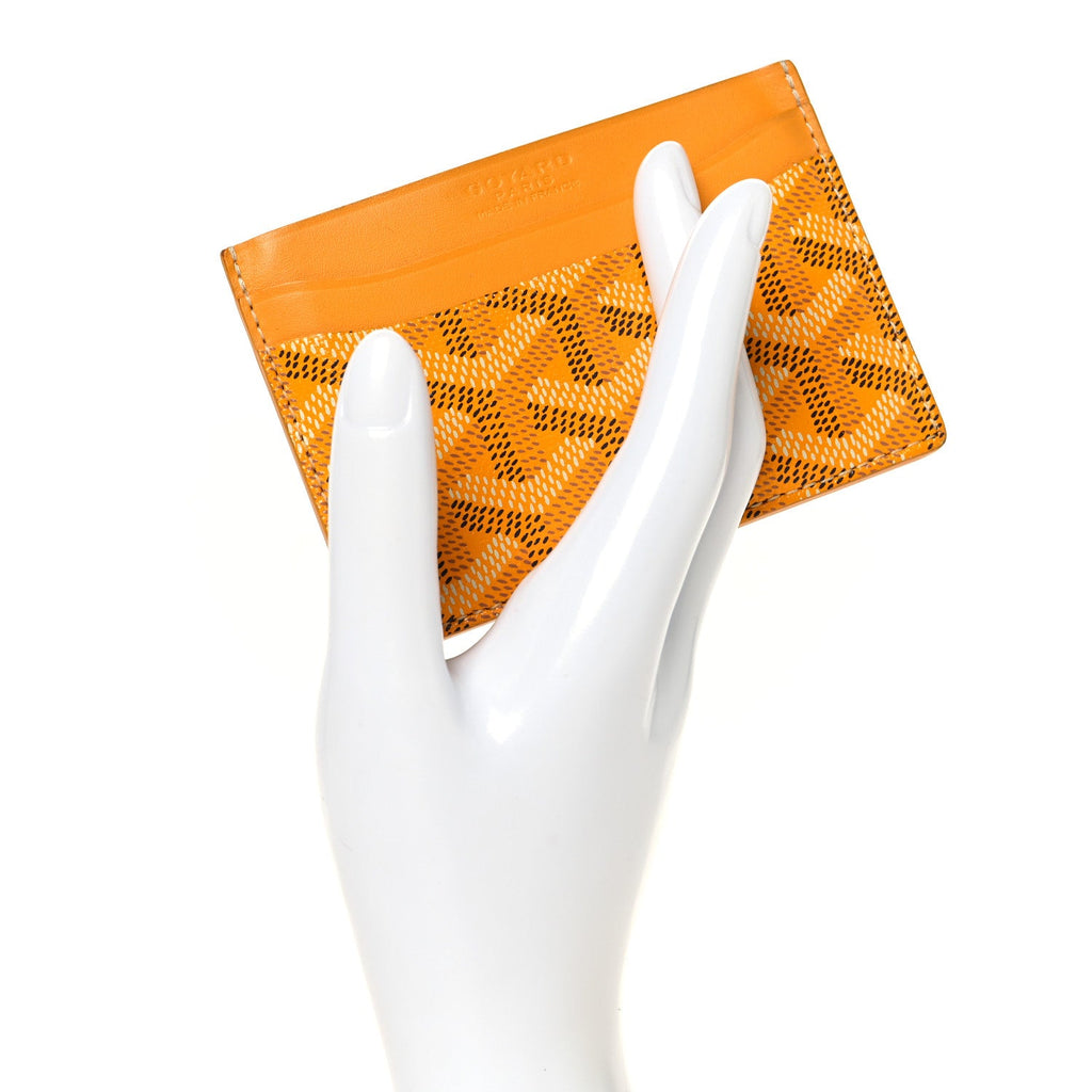 Goyardine Saint Sulpice  Holder Yellow