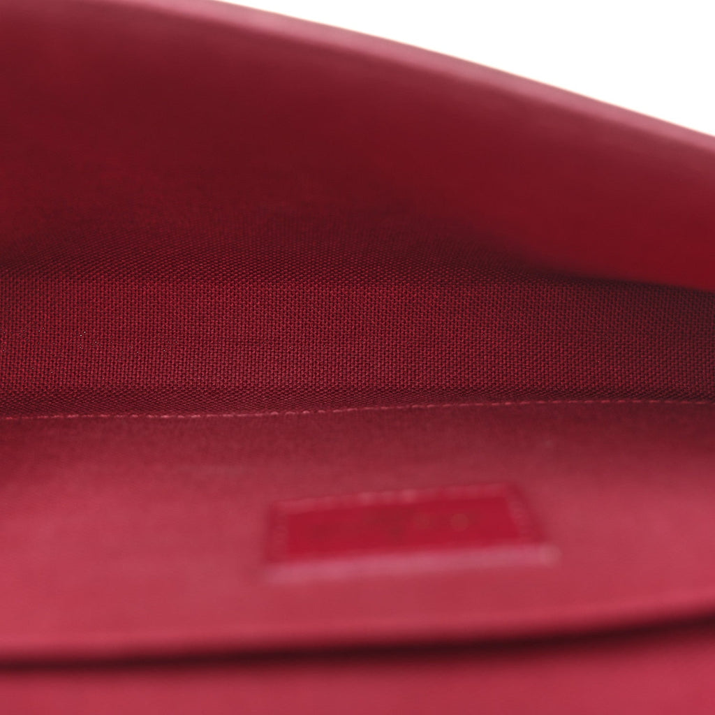 Monogram Pochette Felicie Chain Wallet Fuchsia