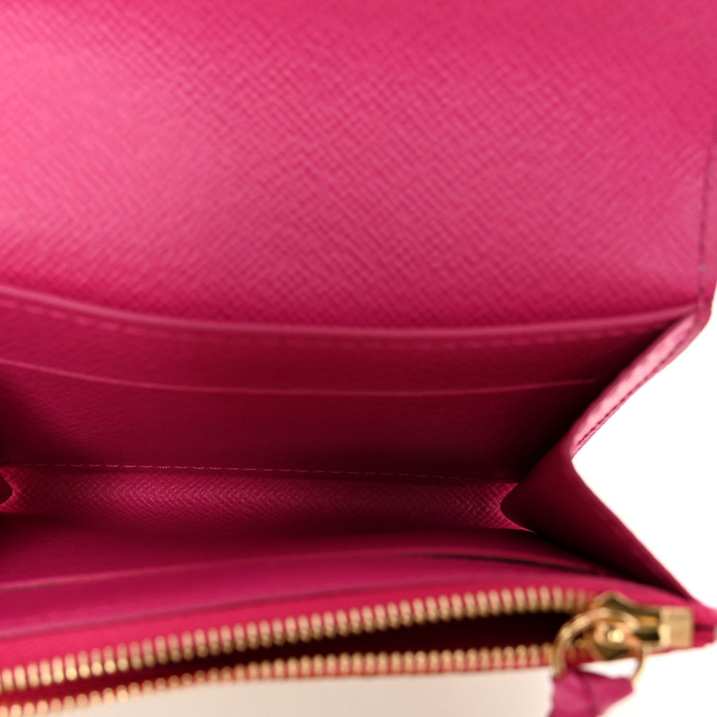 LV X TM Monogram Multicolor Rosalie Coin Purse White Kawaii Pink
