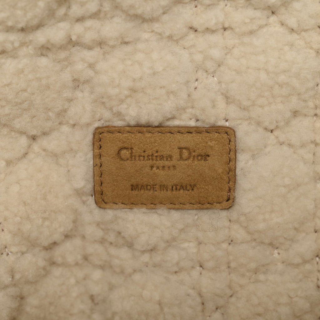 Shearling Cannage Large Caro Bag Camel