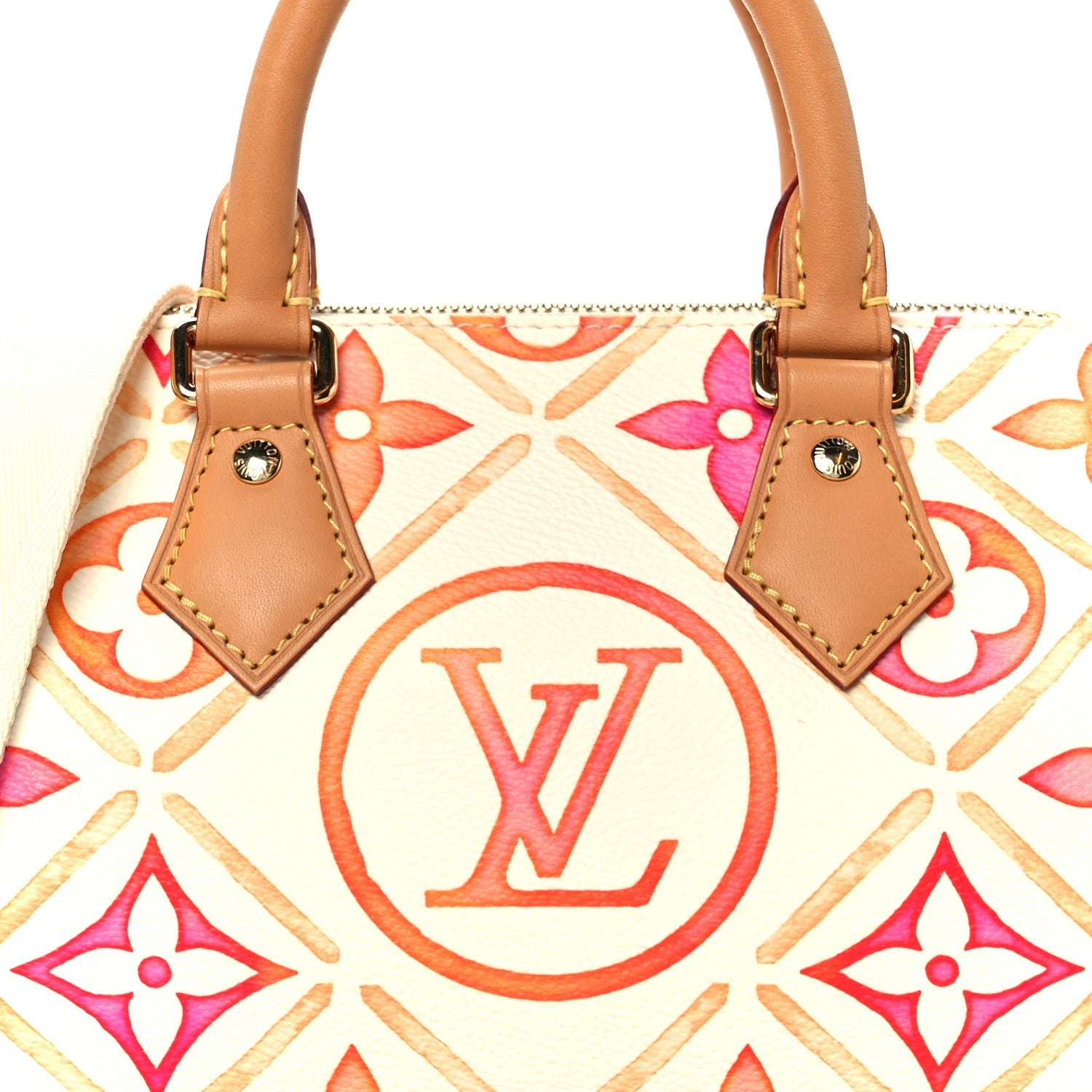 Monogram Tiles By The Pool  Speedy 20 Coral