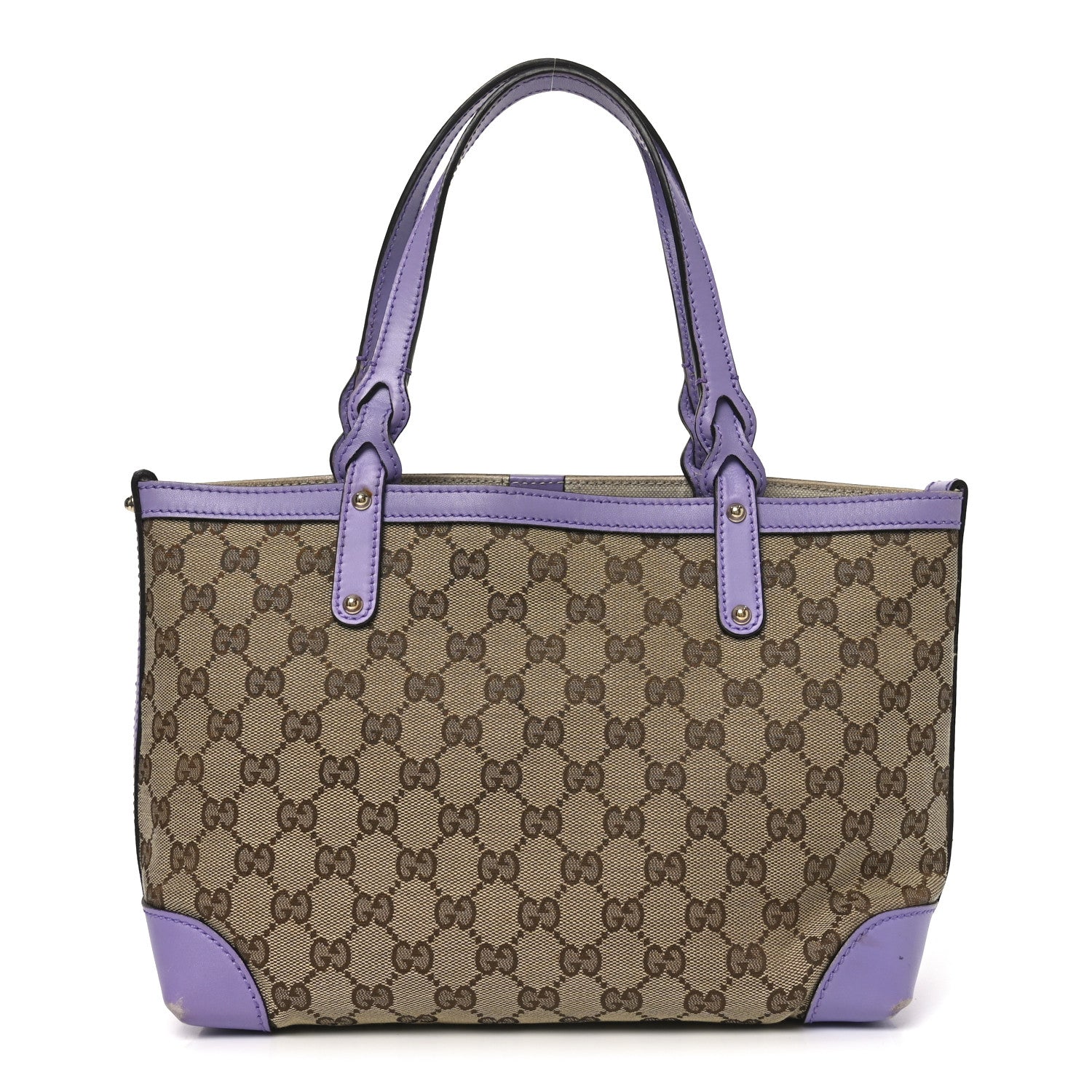 Monogram Small Craft Tote Lilac