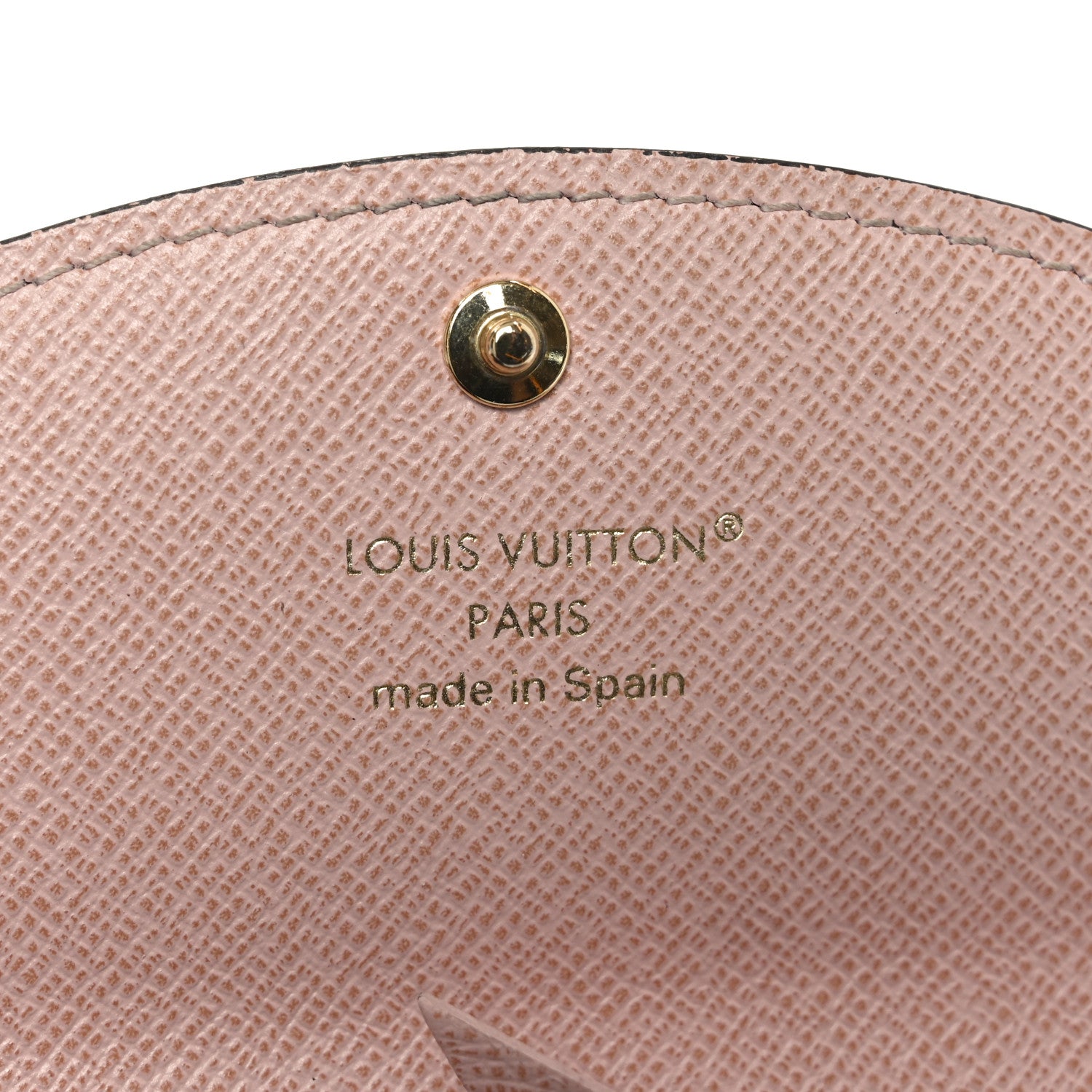 Monogram Rosalie Coin Purse Rose Ballerine