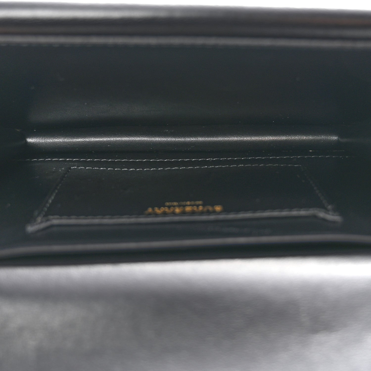 Smooth Calfskin Quilted Check TB Envelope Belt Bag Black