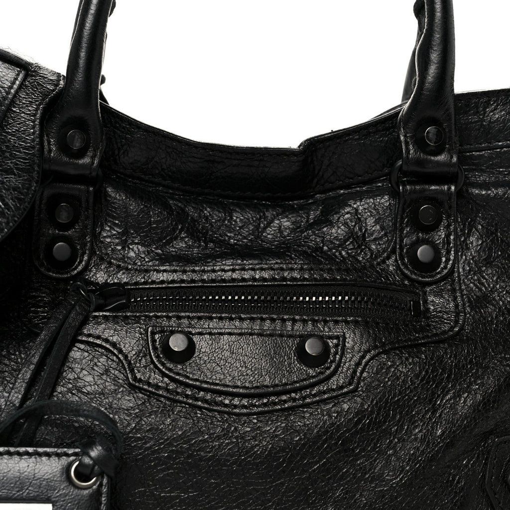 Agneau Arena Classic Black Hardware S City Black