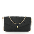 Empreinte Pochette Felicie Chain Wallet Black