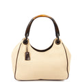 Gucci Shoulder Bag in Neutral, Fabric
