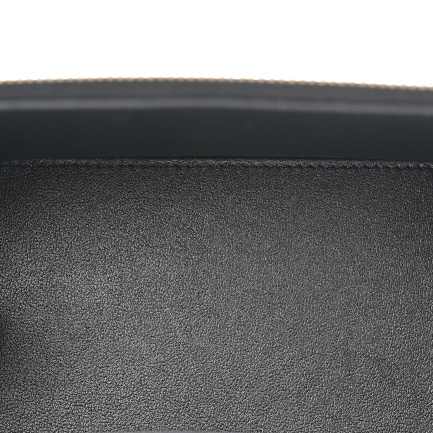 Lambskin Quilted Pick Me Up Vanity Case Black