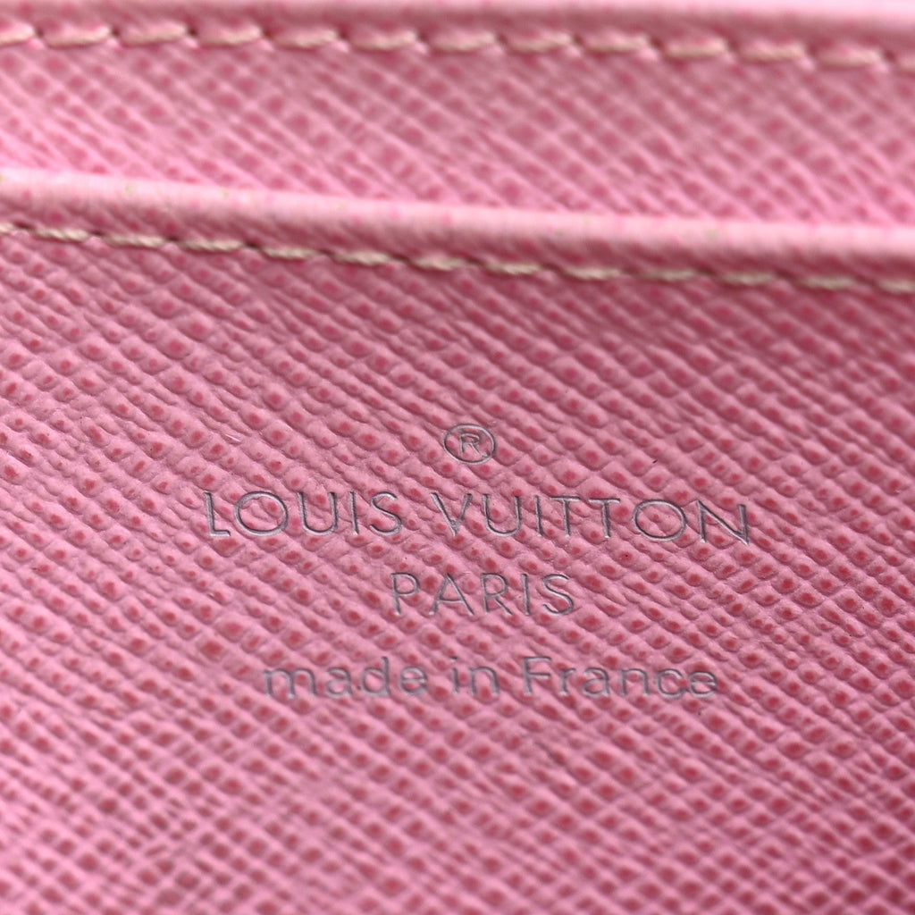Monogram Multicolor Zippy Coin Purse Wallet White Litchi