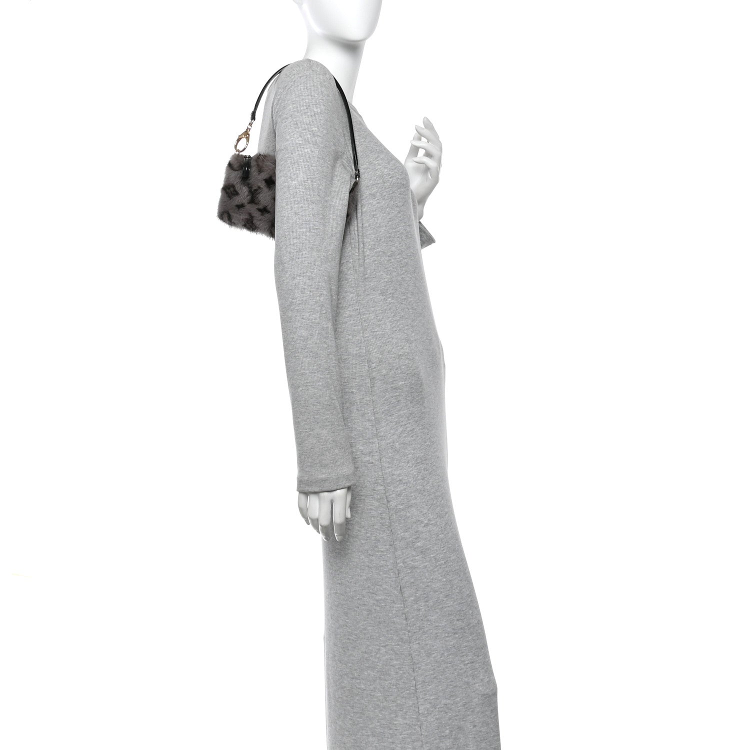 Monogram Mink Vison Milla MM Grey