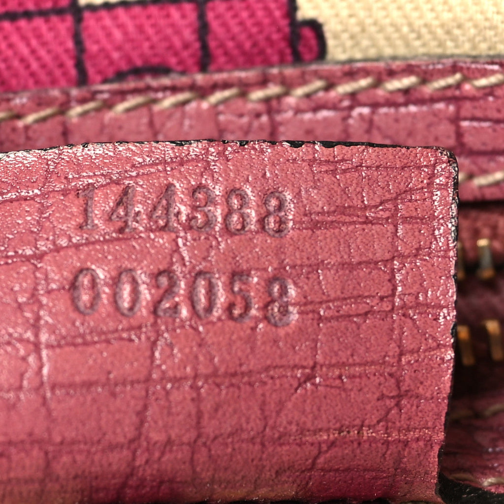 Monogram Web Jolicoeur Charms Messenger Pink Ebony