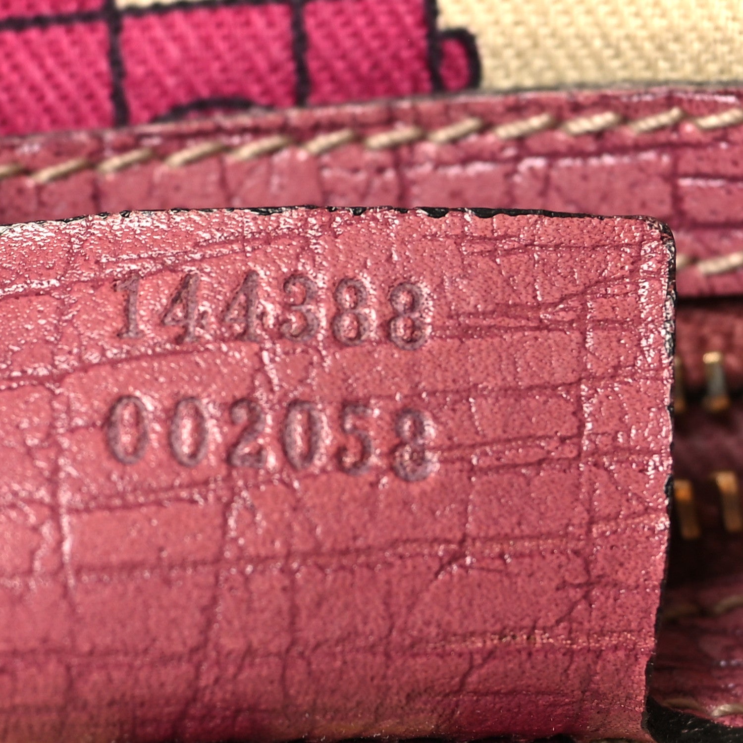 Monogram Web Jolicoeur Charms Messenger Pink Ebony