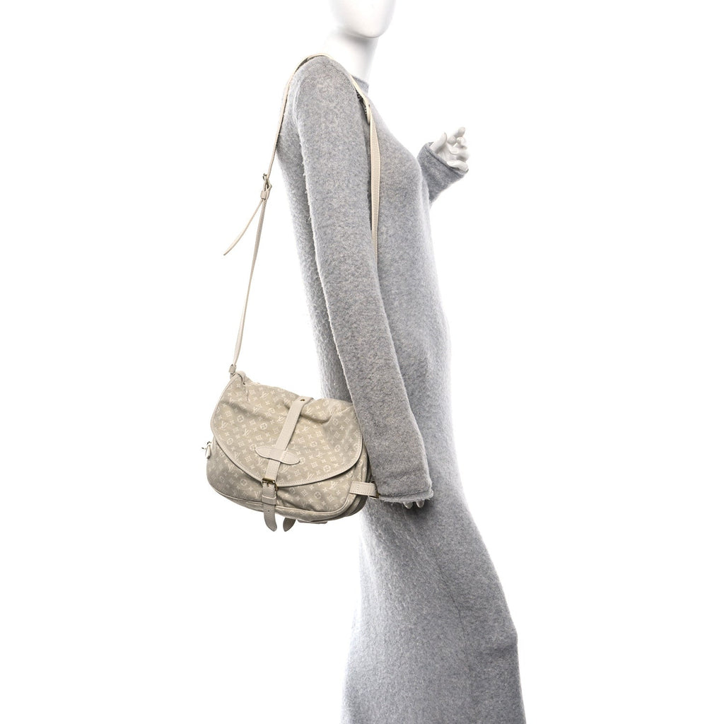 Monogram Mini Lin Saumur Dune