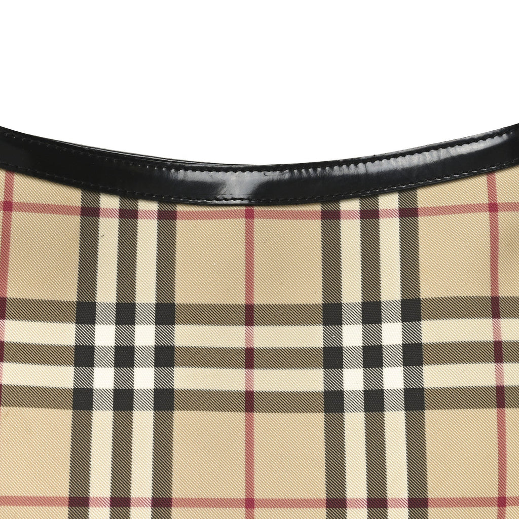 Vintage Check Shoulder Bag Black