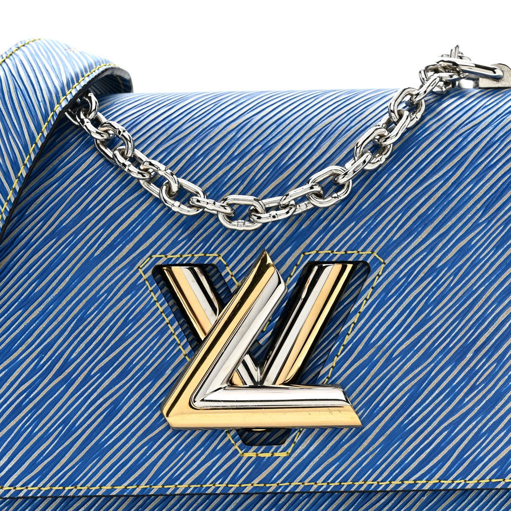Epi Twist Shoulder Bag PM Denim Light