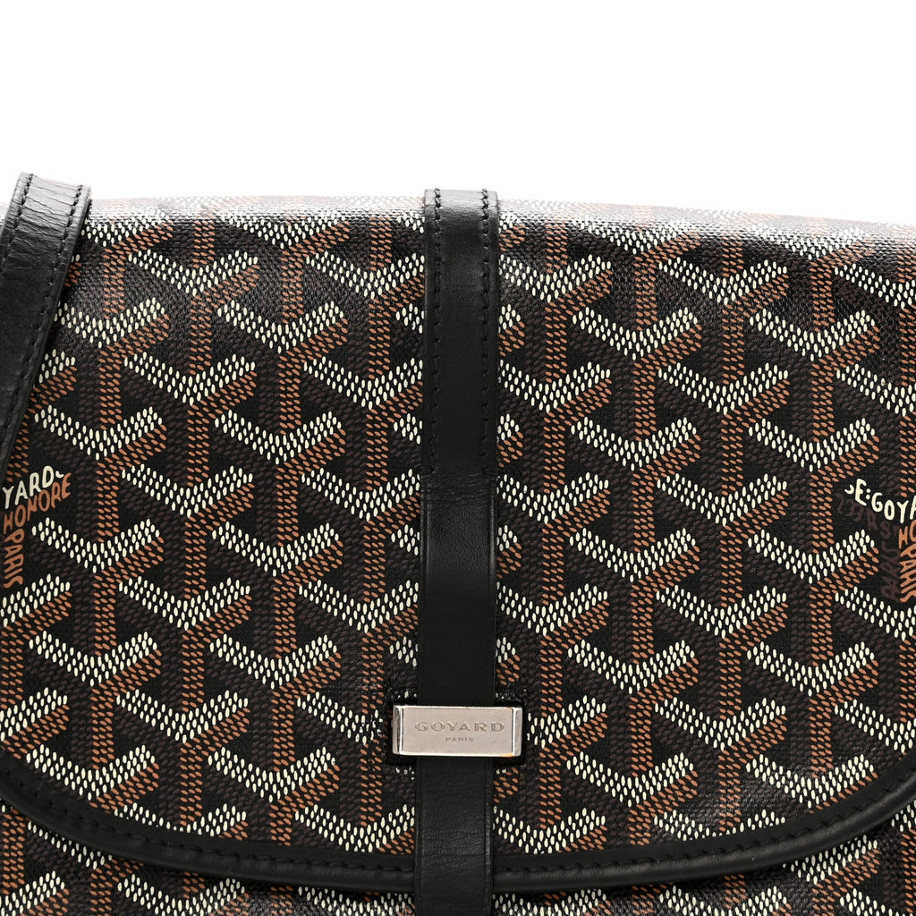 Goyardine Belvedere II PM Messenger Bag Black