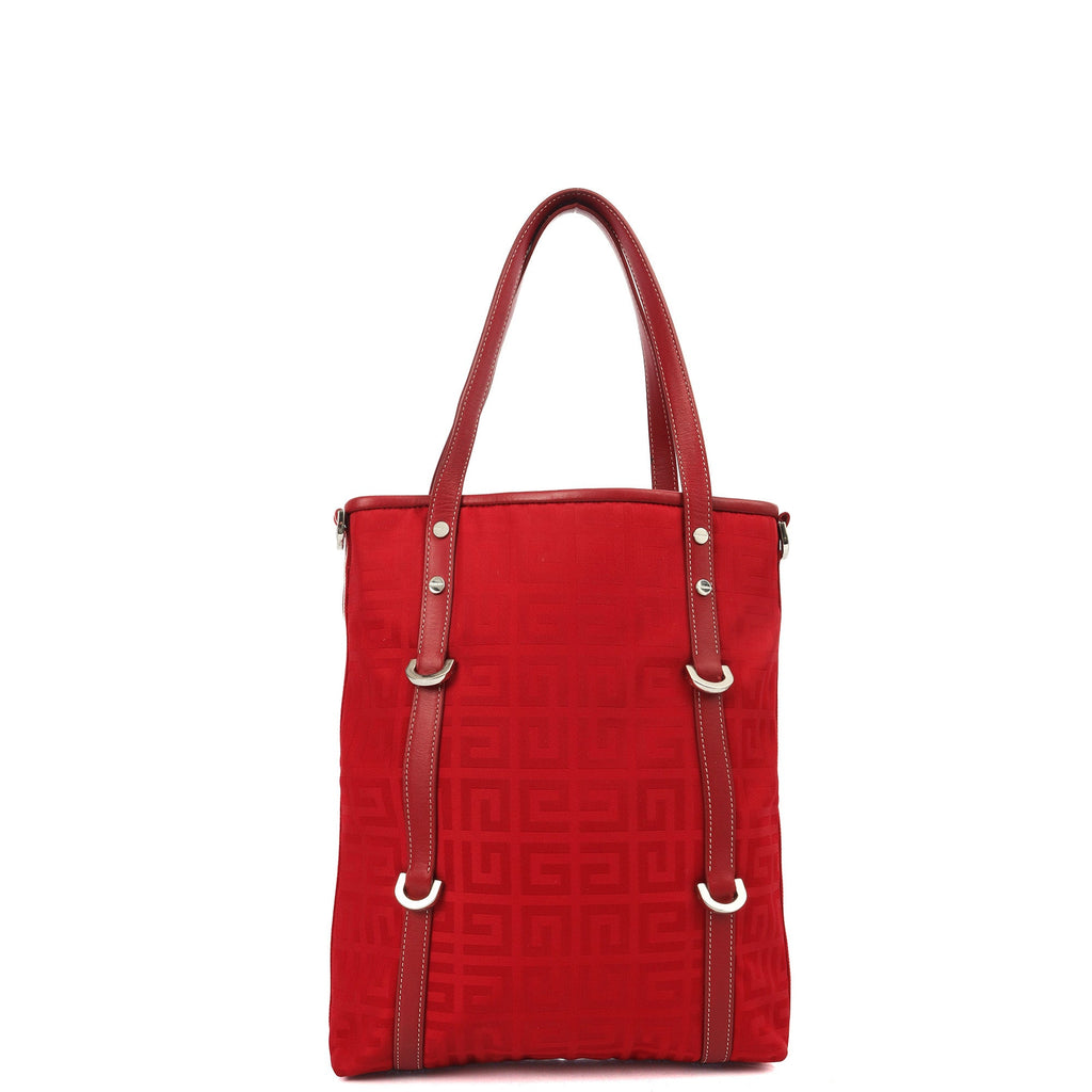 Givenchy Tote Shoulder Bag in Red, Fabric