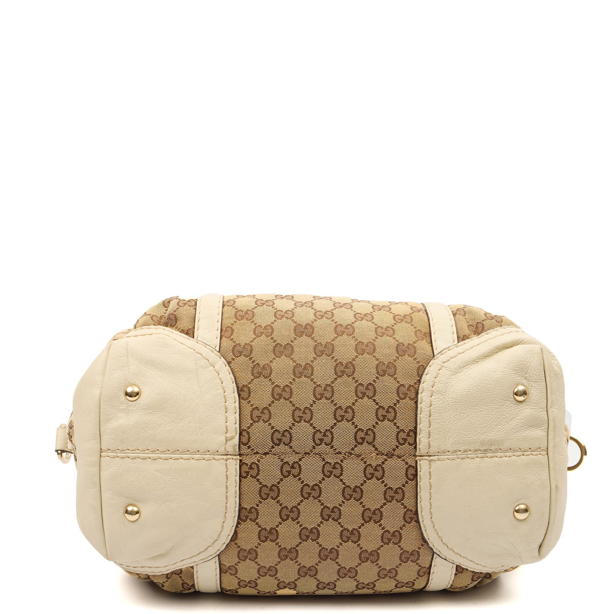 Gucci Shoulder Bag Tote in Brown, GG Supreme Canvas