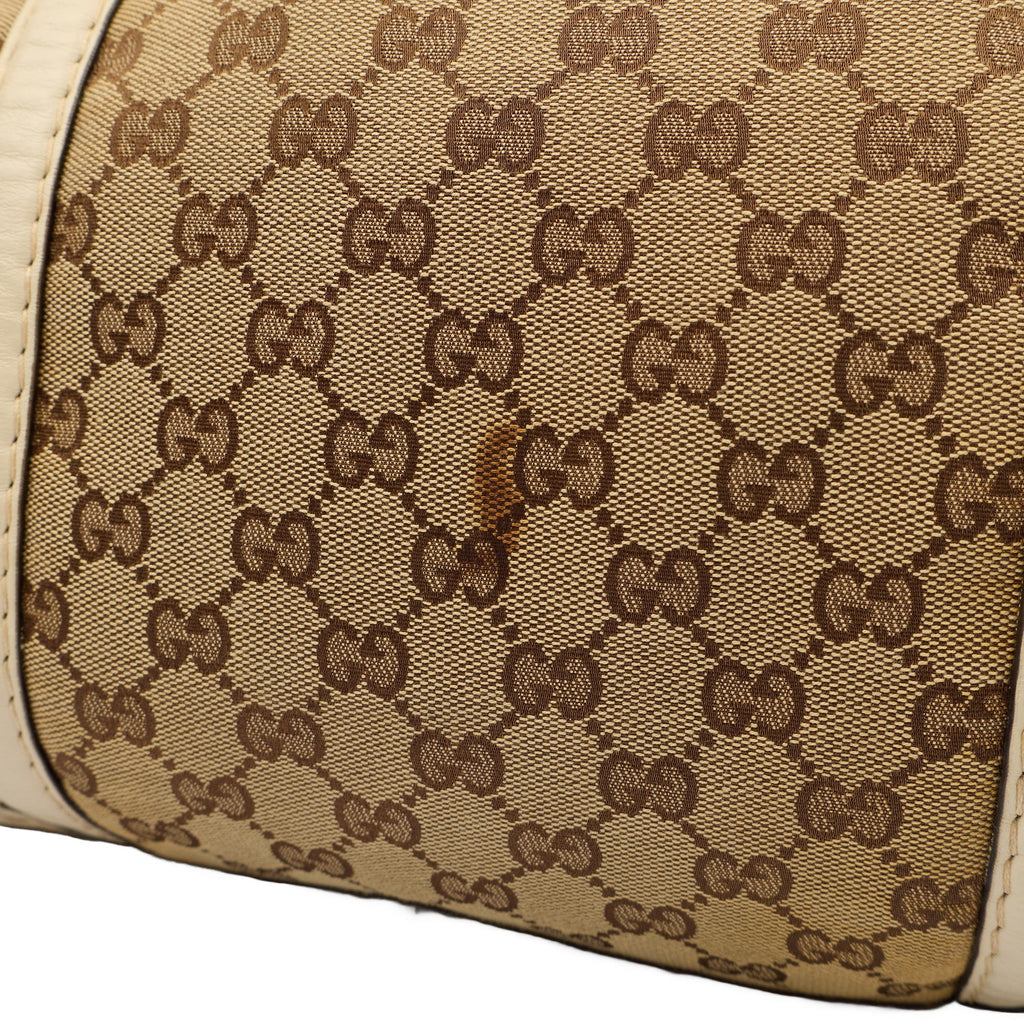 Gucci Shoulder Bag Tote in Brown, GG Supreme Canvas