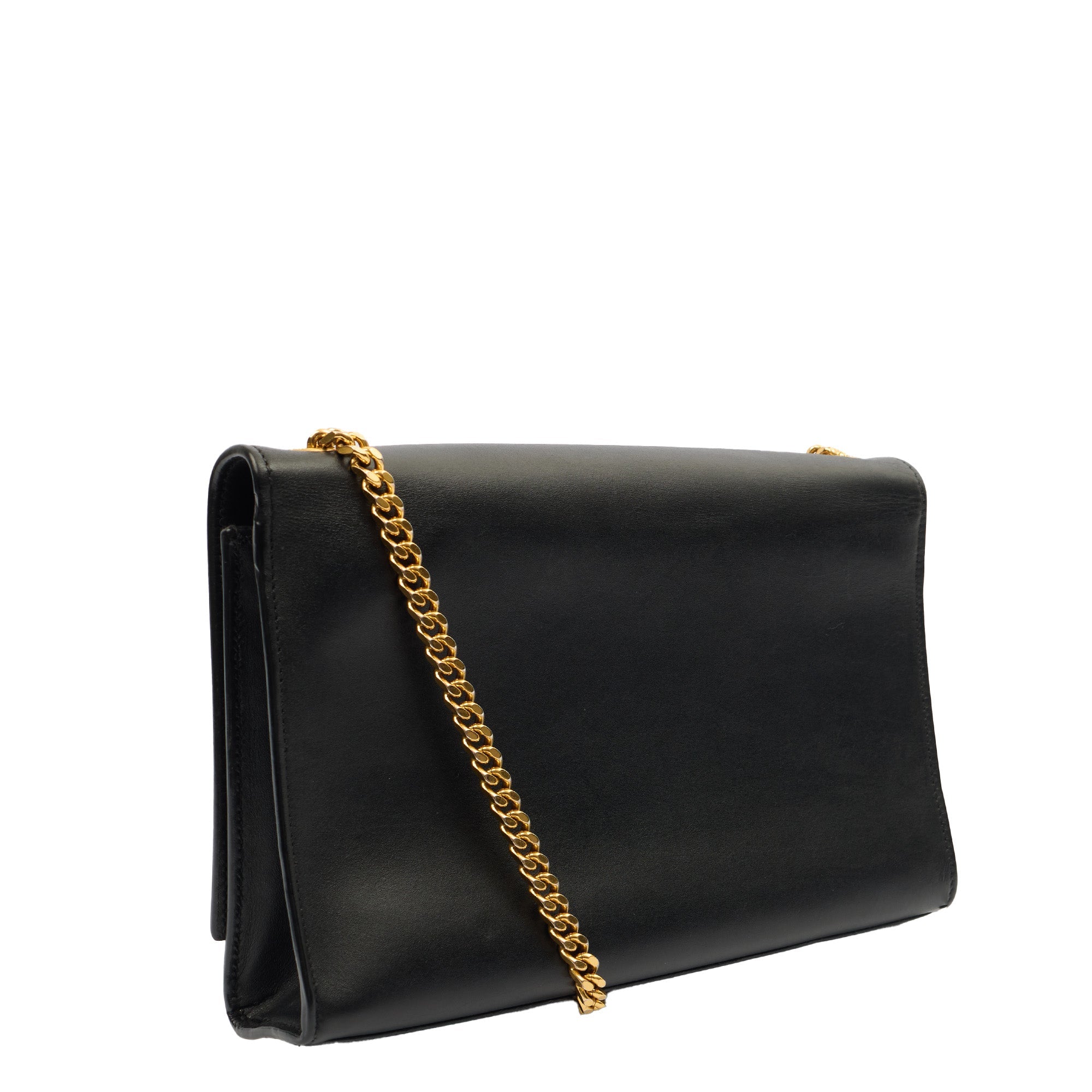 Saint Laurent Cross Body Kate Medium Tassle in Black, Calfskin Leather