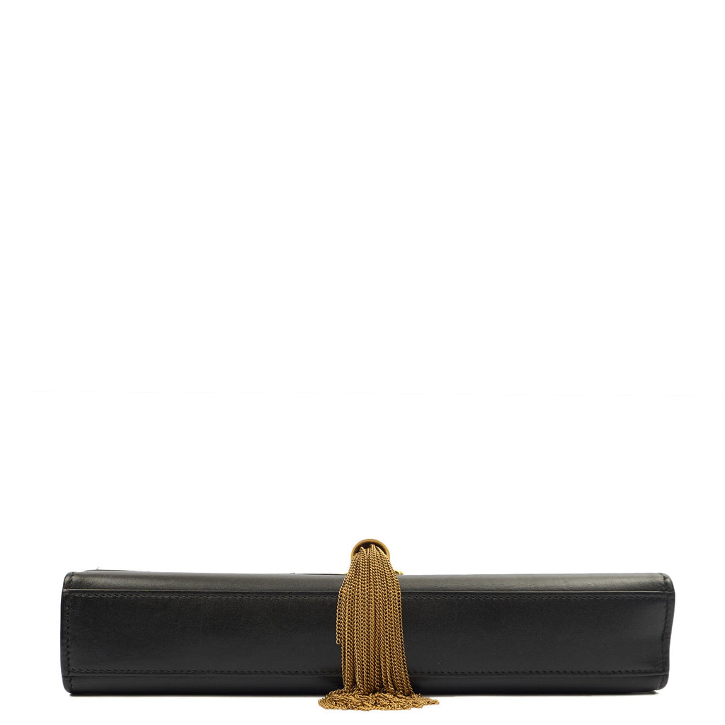 Saint Laurent Cross Body Kate Medium Tassle in Black, Calfskin Leather