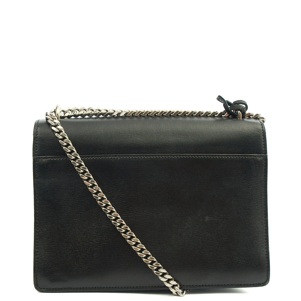 Saint Laurent Cross Body Sunset - Medium in Black, Leather