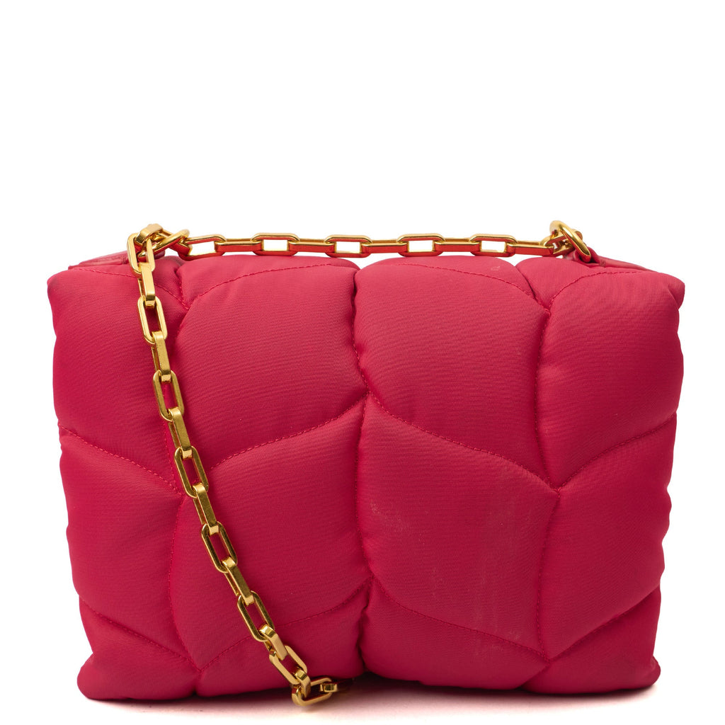Mulberry Shoulder Bag Little Softie in Pink, Fabric