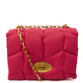Mulberry Shoulder Bag Little Softie in Pink, Fabric