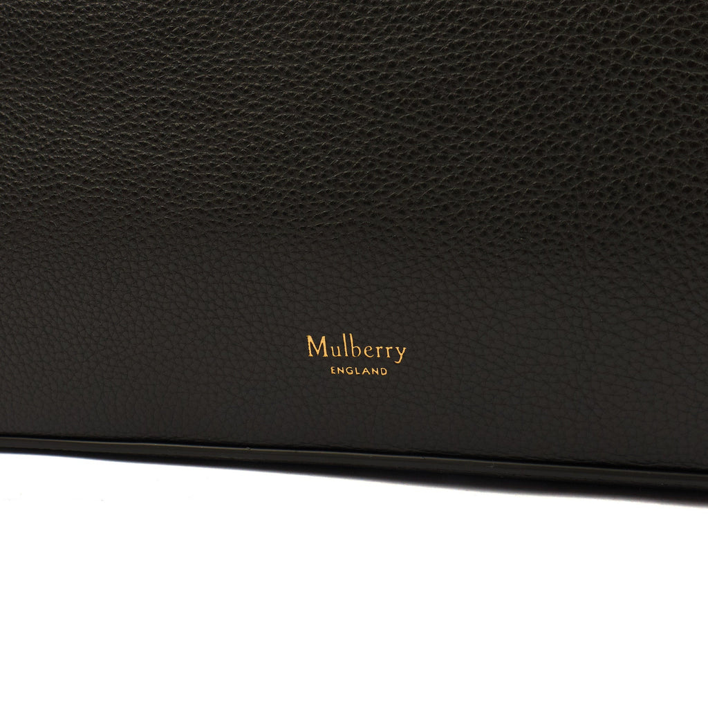 Mulberry Tote Seaton in Black, Leather