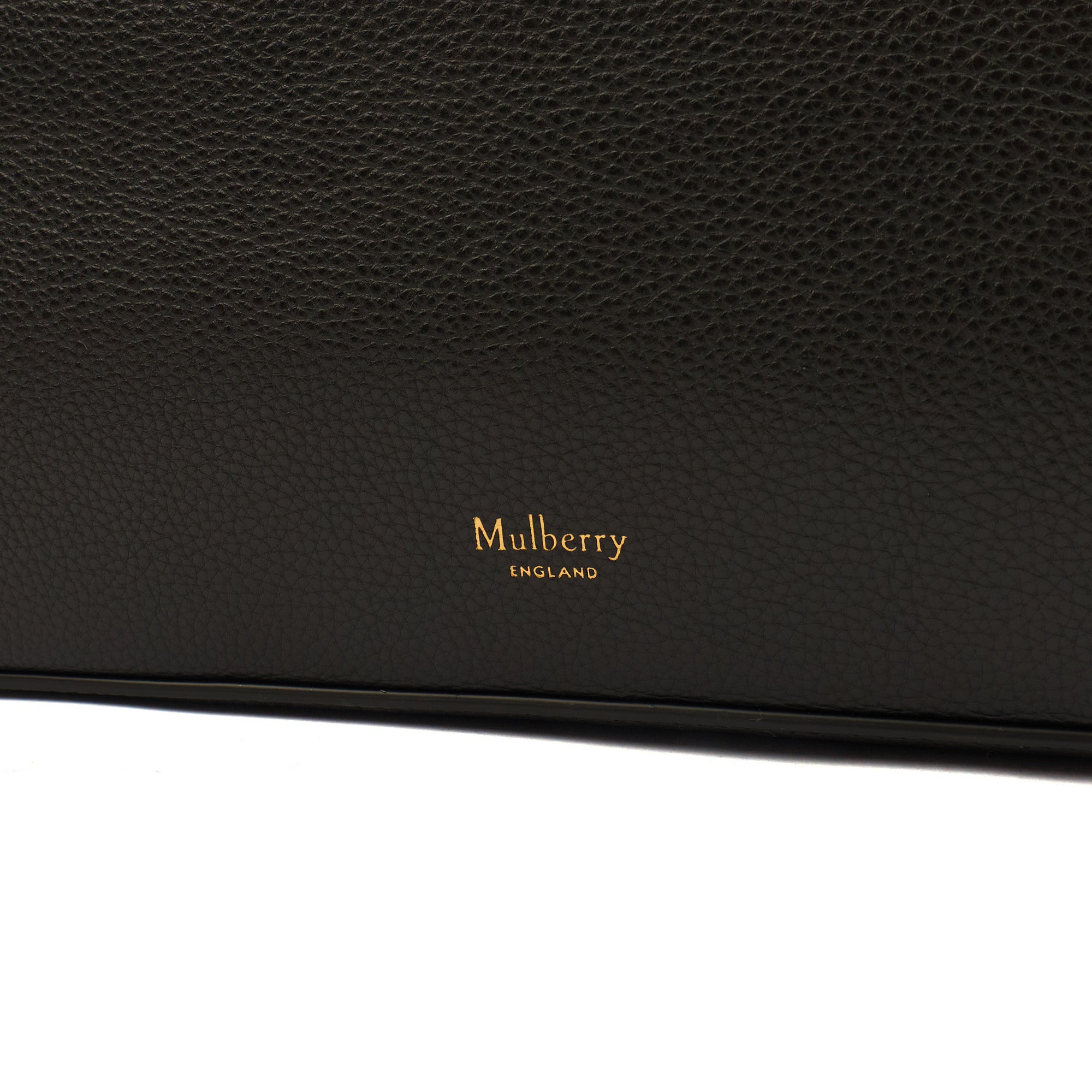 Mulberry Tote Seaton in Black, Leather