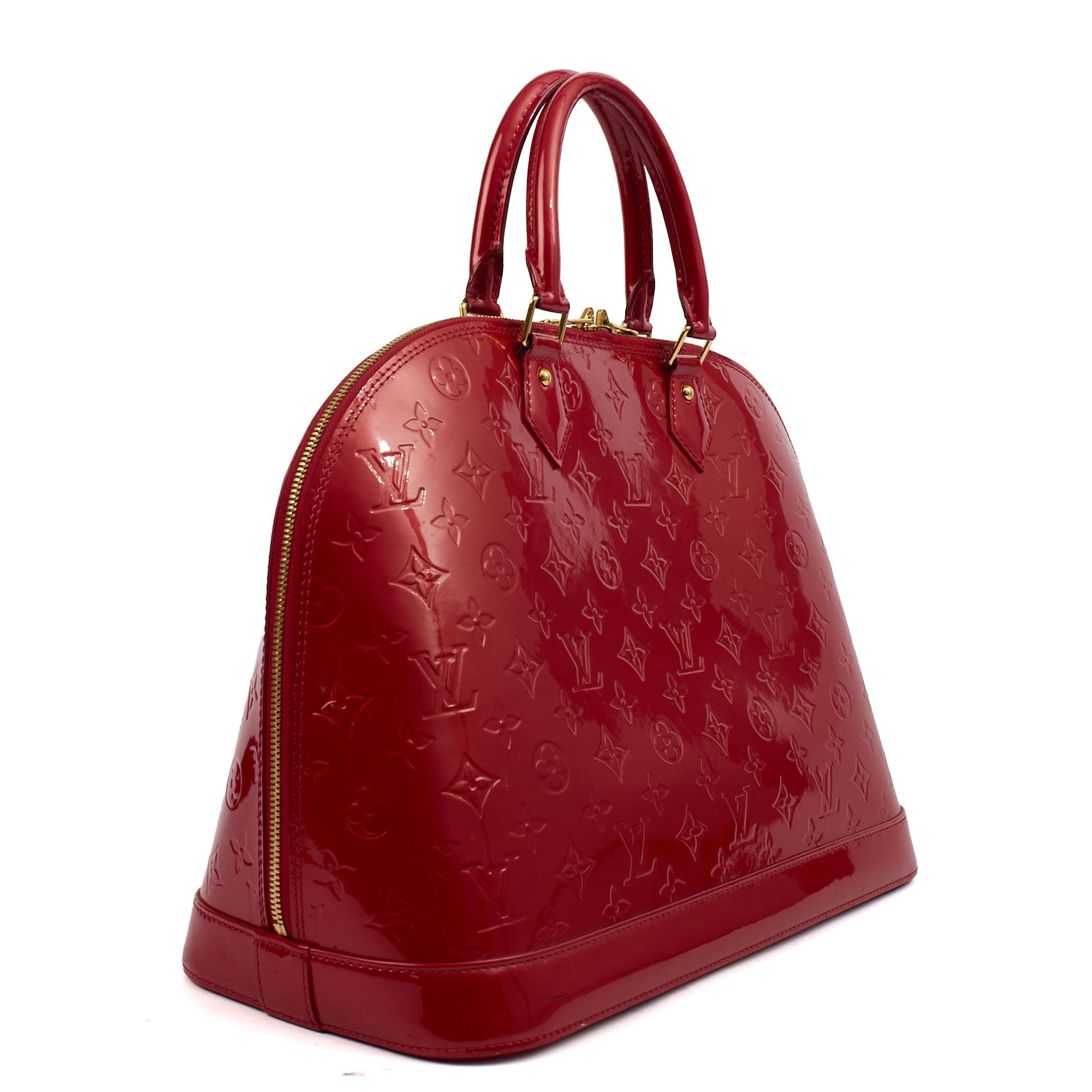 Louis Vuitton Top Handle Alma GM in Monogram, Vernis