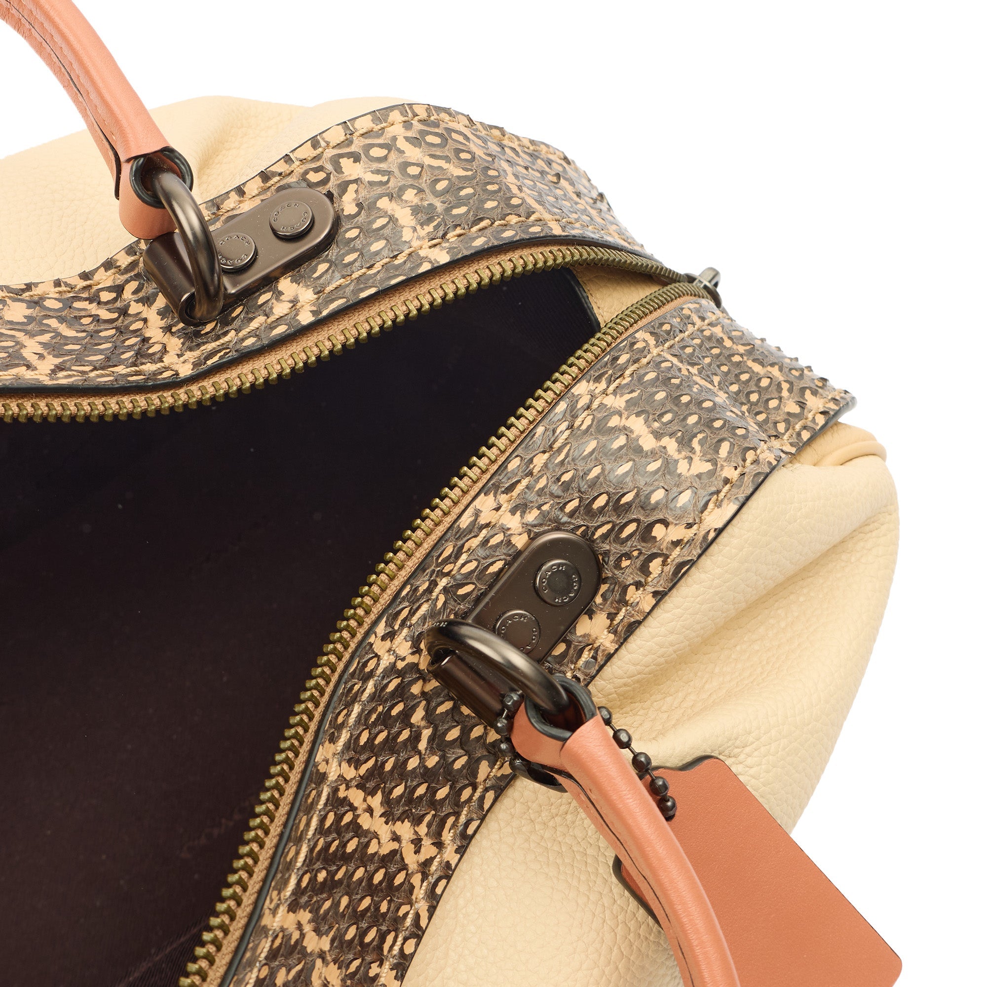 Coach Tote Lane in Neutral, Leather
