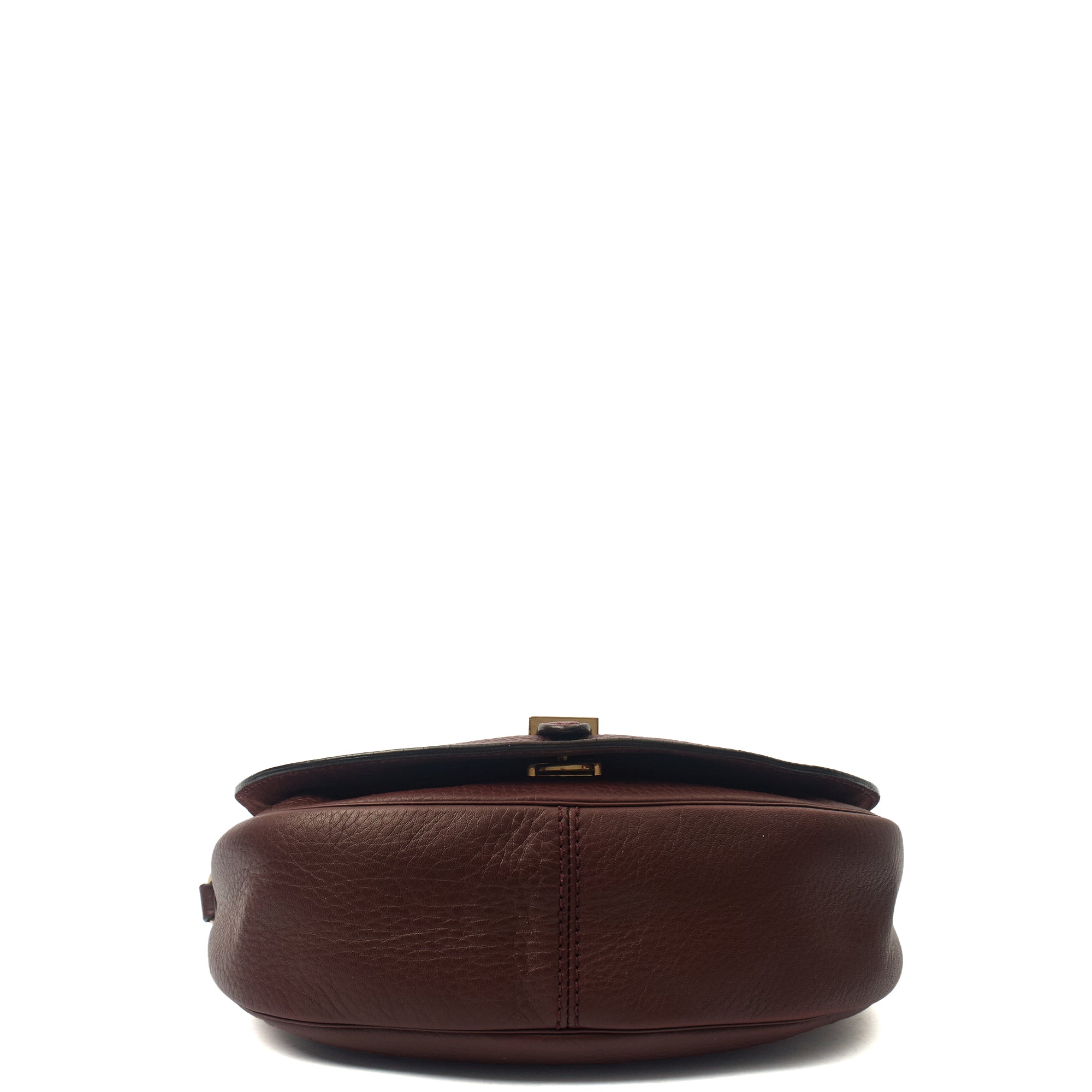 Mulberry Satchel Tessie Satchel in Oxblood, Calfskin Leather