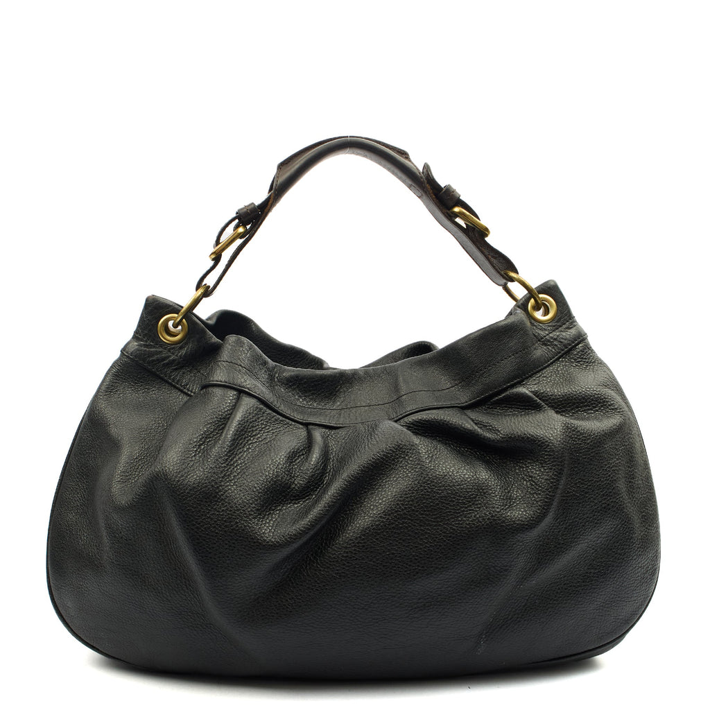 Mulberry Tote Mitzy Tote in Black, Calfskin Leather