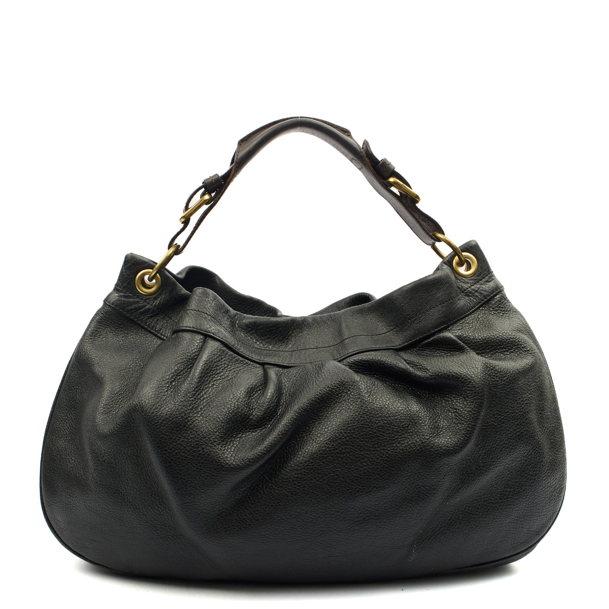 Mulberry Tote Mitzy Tote in Black, Calfskin Leather