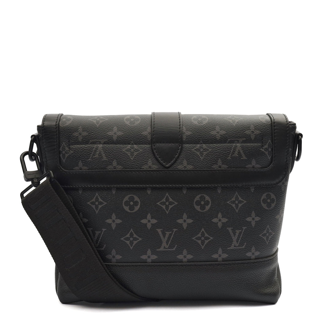 Louis Vuitton Satchel Saumur 35 in Monogram Eclipse, Canvas