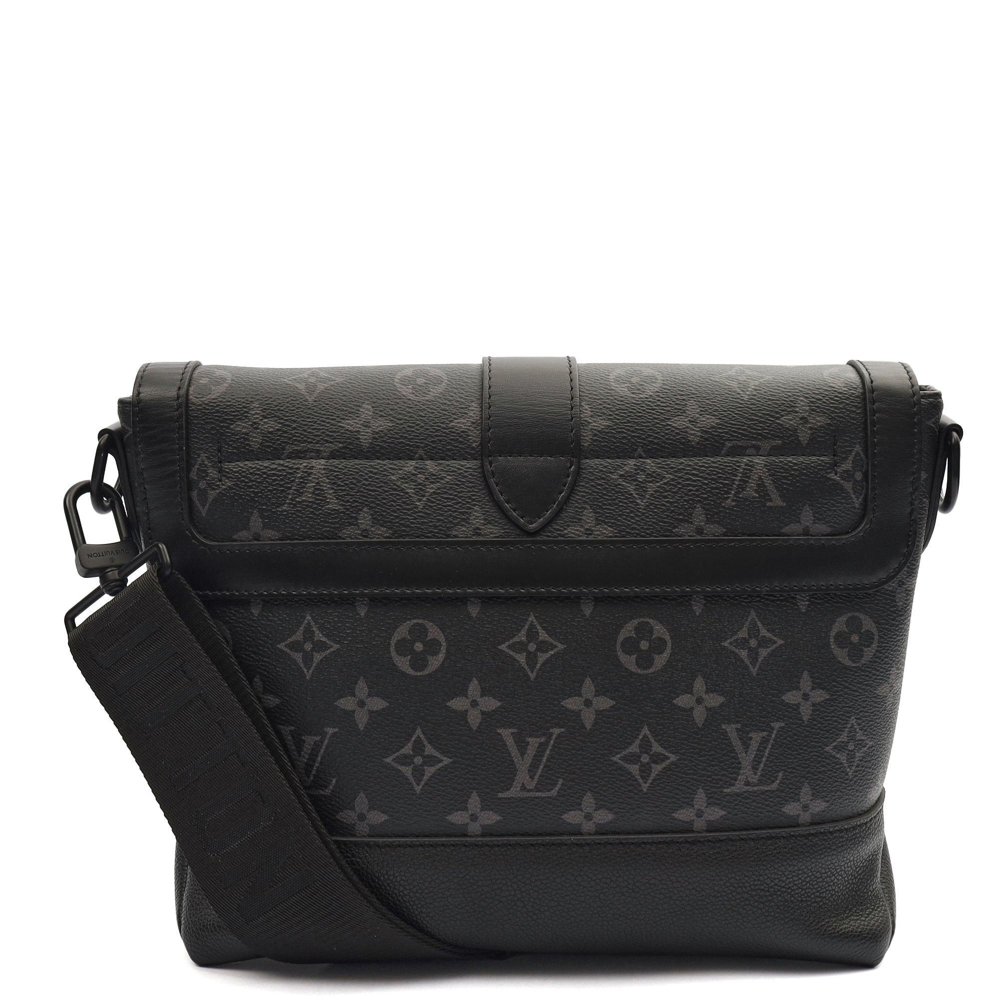 Louis Vuitton Satchel Saumur 35 in Monogram Eclipse, Canvas