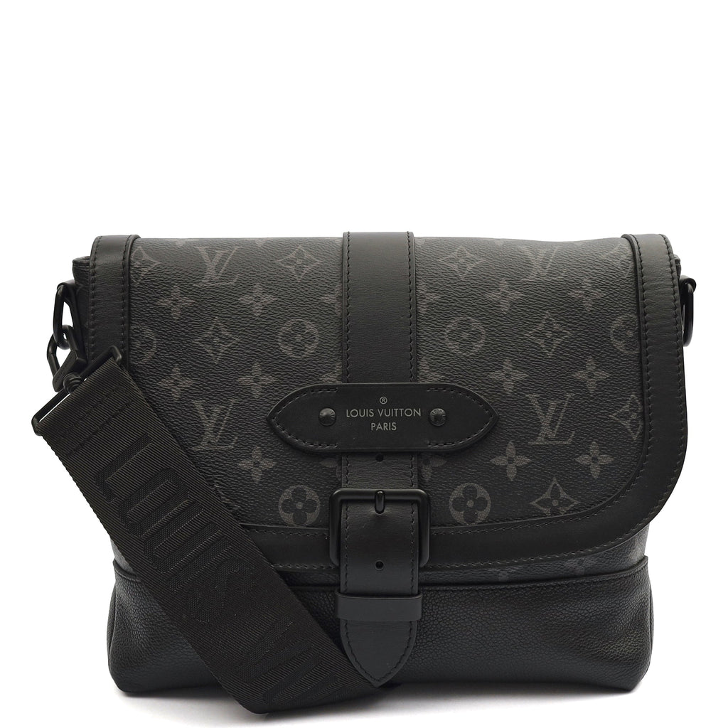 Louis Vuitton Satchel Saumur 35 in Monogram Eclipse, Canvas