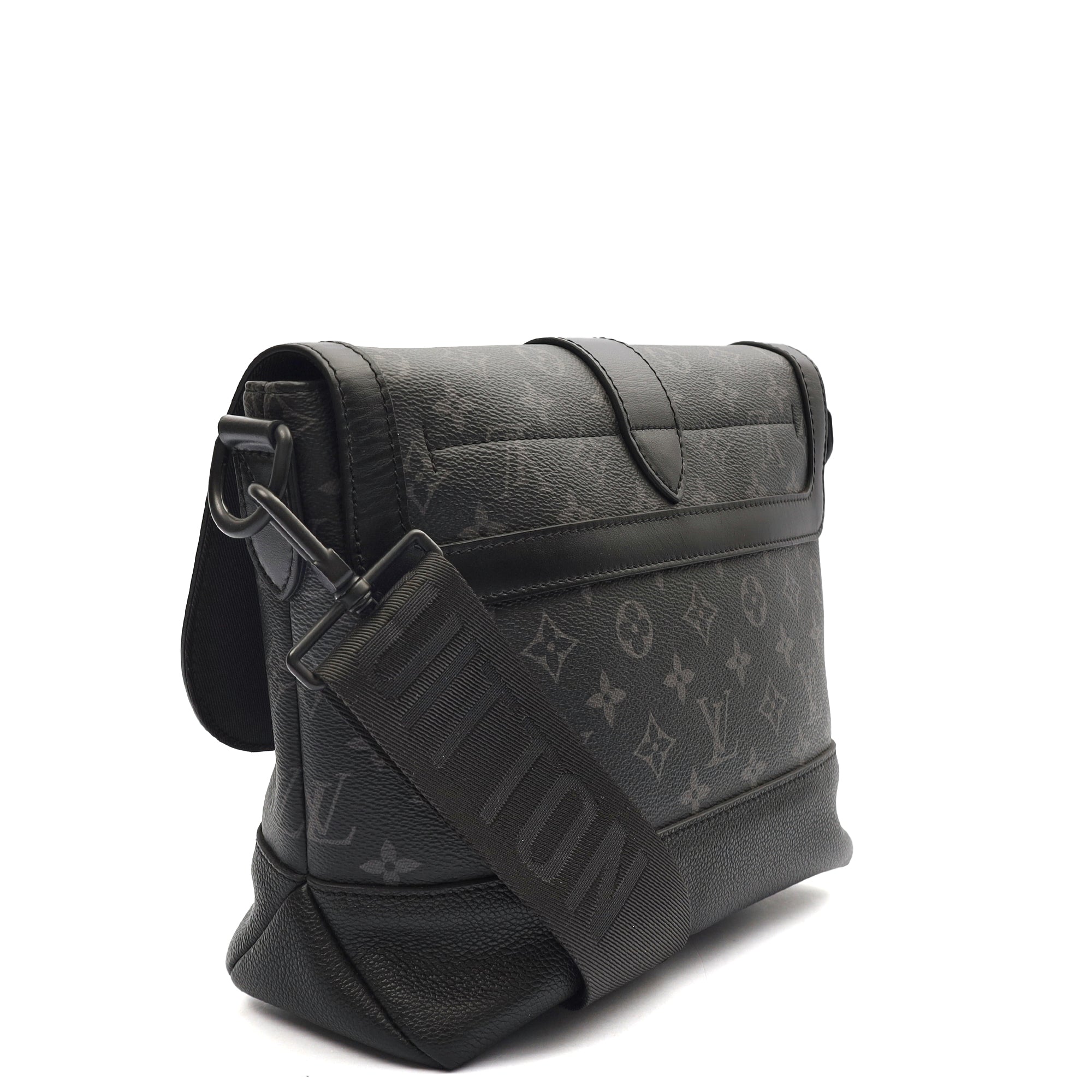 Louis Vuitton Satchel Saumur 35 in Monogram Eclipse, Canvas