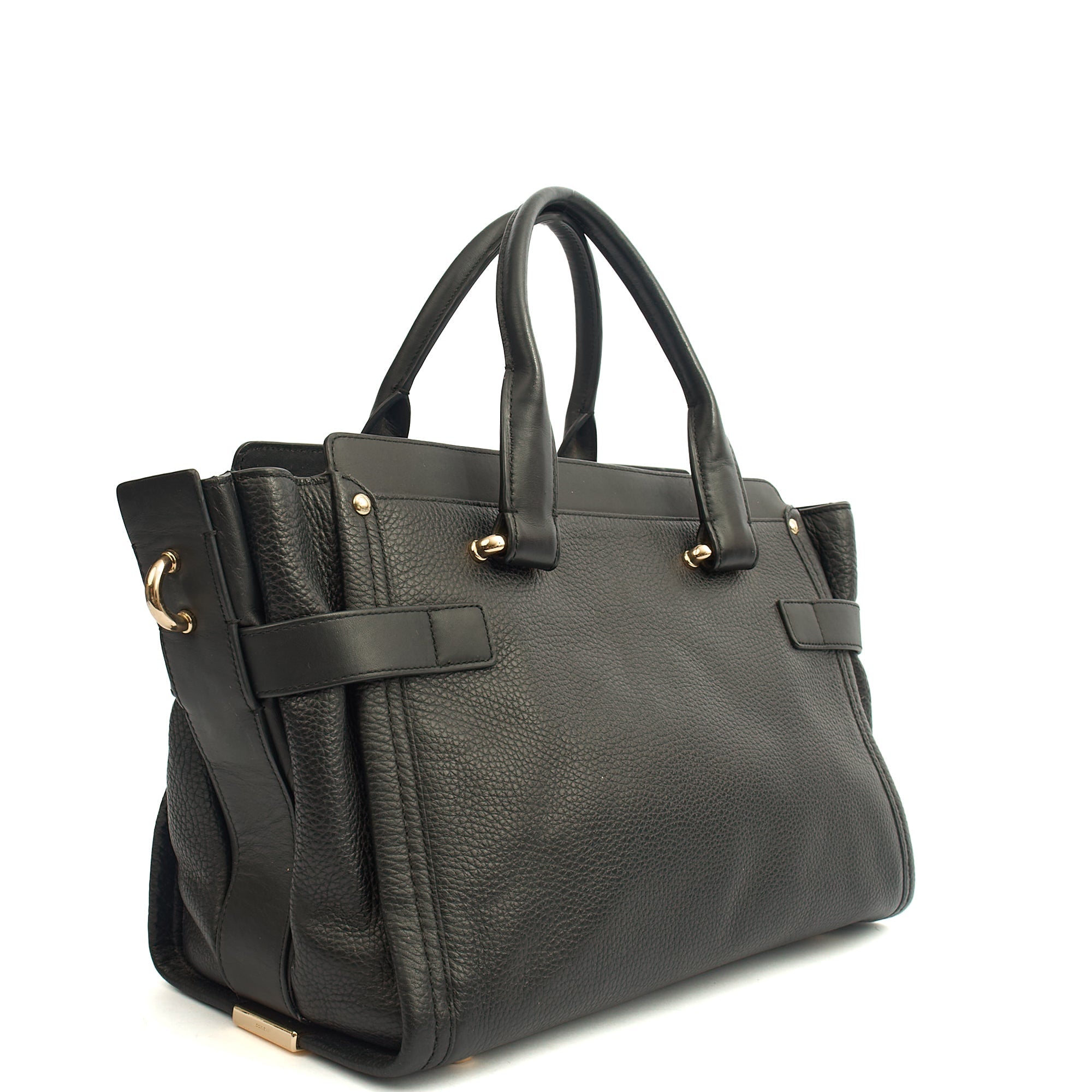 Coach Tote Swagger in Black, Leather