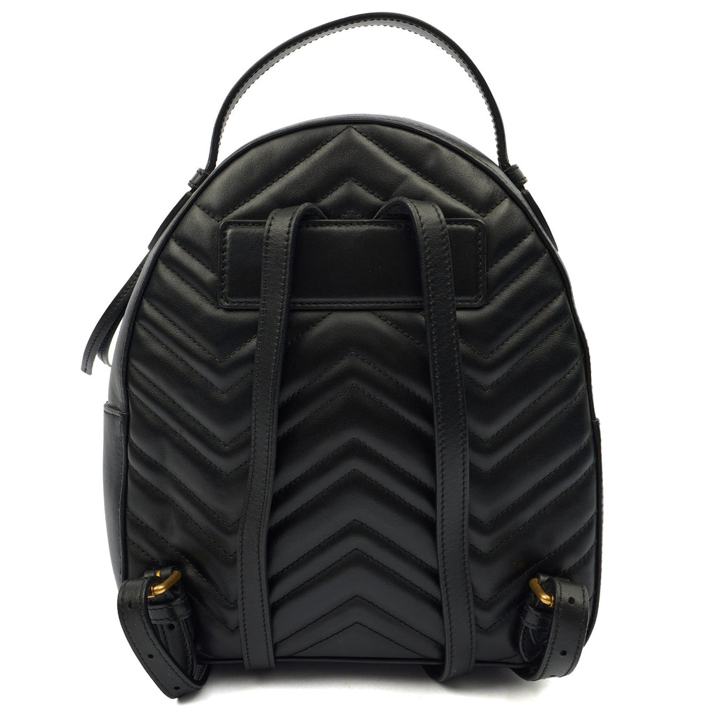 Gucci Backpack Marmont Backpack in Black, Leather