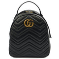 Gucci Backpack Marmont Backpack in Black, Leather